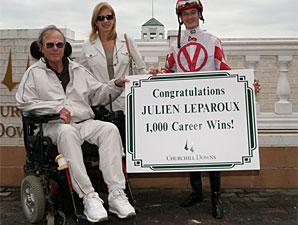 Leparoux Scores 1,000th Career Victory Leparoux Scores 1,000th Career Victory