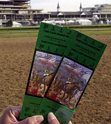 Walk-Up Derby, Oaks Ticket Prices Increased Walk-Up Derby, Oaks Ticket Prices Increased