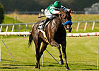 Lady of Shamrock Skims Rail in American Oaks Lady of Shamrock Skims Rail in American Oaks