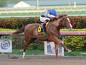 Lea Carries Saez to Milestone in Hal's Hope Lea Carries Saez to Milestone in Hal's Hope