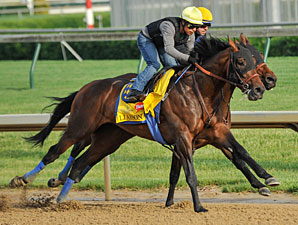 Liaison Turns in Final Derby Breeze Liaison Turns in Final Derby Breeze