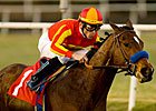 Lookin At Lucky Debuts With Blinkers in Rebel Lookin At Lucky Debuts With Blinkers in Rebel