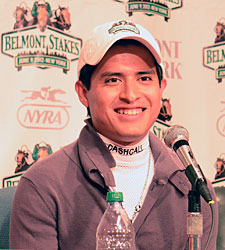 Gutierrez Displays Calm Before Belmont Test Gutierrez Displays Calm Before Belmont Test