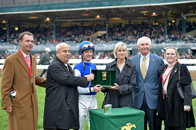 Mark Casse and Tepin 