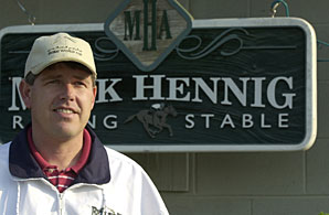 Mark Hennig Wins 1,000th Race Mark Hennig Wins 1,000th Race
