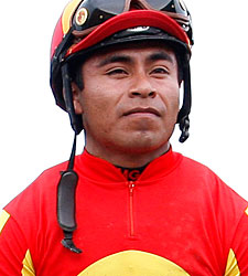 Jockey Garcia Thrown From Mount Jockey Garcia Thrown From Mount