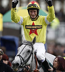 Outsider Wins Grand National; Two Horses Die