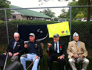 Normandy Invasion Veterans Meet the Horse Normandy Invasion Veterans Meet the Horse