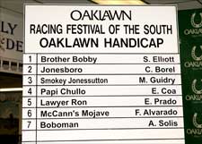 Homecoming for Lawyer Ron in Oaklawn Handicap Homecoming for Lawyer Ron in Oaklawn Handicap