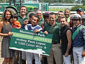 1,000 Wins for Jockey Paco Lopez 1,000 Wins for Jockey Paco Lopez