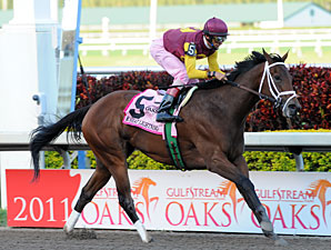 R Heat Lightning Brilliant in GP Oaks Victory R Heat Lightning Brilliant in GP Oaks Victory