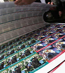 'Rachel/Zenyatta Trading Cards Distributed 'Rachel/Zenyatta Trading Cards Distributed