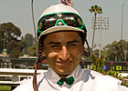 Bejarano on My Gi Gi in Juvy Fillies Turf Bejarano on My Gi Gi in Juvy Fillies Turf
