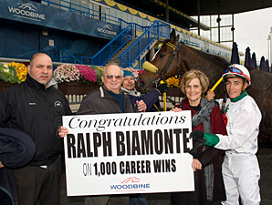 Ralph Biamonte Notches 1,000th Win Ralph Biamonte Notches 1,000th Win