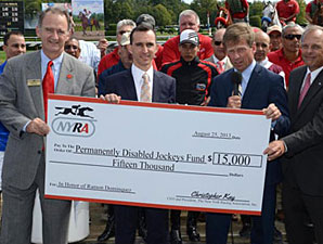 Dominguez Honored in Saratoga Ceremony Dominguez Honored in Saratoga Ceremony
