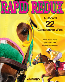 Maryland Jockey Club to Honor Rapid Redux Maryland Jockey Club to Honor Rapid Redux