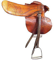 "Pur-Sang, La légende de Seabiscuit" RedPollardsSeabiscuitSaddleLelands225