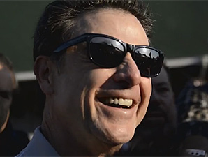 Kentucky Derby - Rick Pitino and Goldencents