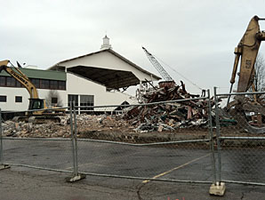 Pinnacle Begins Demolition of River Downs Pinnacle Begins Demolition of River Downs