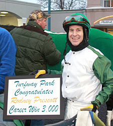 Woolf Nominee Prescott Wins 3,000th Race Woolf Nominee Prescott Wins 3,000th Race