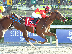 Rose to Gold Rules Dirt in Delta Princess
