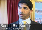 Melbourne Cup - Trainer Saeed Bin Suroor