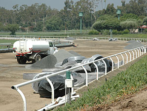 Santa Anita Surface Overhaul in Progress Santa Anita Surface Overhaul in Progress