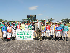 Jockey Scott Spieth Logs 4,000th Career Win Jockey Scott Spieth Logs 4,000th Career Win