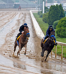 Will Storms Dampen Derby Day? Will Storms Dampen Derby Day?