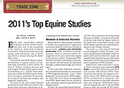 Trade Zone: 2011's Top Equine Studies