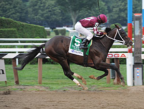 Tizway Puts in 'Tremendous Work' at Belmont Tizway Puts in 'Tremendous Work' at Belmont
