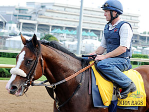 Union Rags Works for Belmont Stakes