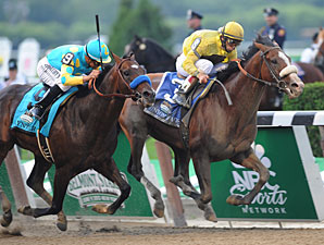 Union Rags Earns Riches in Thrilling Belmont Union Rags Earns Riches in Thrilling Belmont