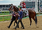 Oaks Winner Untapable Returns to Work Oaks Winner Untapable Returns to Work