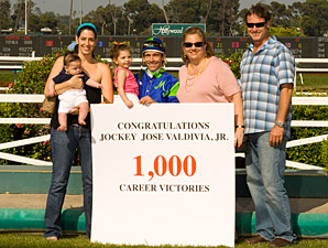 Jockey Valdivia Records 1,000th Victory Jockey Valdivia Records 1,000th Victory