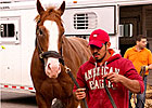 Lukas' Preakness Trio Arrives at Pimlico