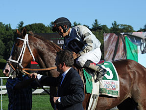 Jockey Saez Accused of Buzzer Use in Travers Jockey Saez Accused of Buzzer Use in Travers