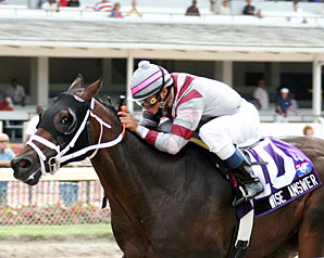 Wise Answer Tries Turf at Calder Wise Answer Tries Turf at Calder