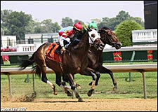 Brass Hat Sets Churchill Track Mark in Return Brass Hat Sets Churchill Track Mark in Return