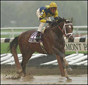 Fisher Pond Wins Sloppy Realization at Belmont Fisher Pond Wins Sloppy Realization at Belmont