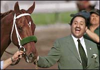 Santa Anita Report: Point Given Scores in 2001 Debut Santa Anita Report: Point Given Scores in 2001 Debut