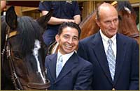 Funny Cide is Toast of New York Funny Cide is Toast of New York