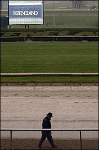 Keeneland Calls Off Under Tack Show Following Filly's Breakdown Keeneland Calls Off Under Tack Show Following Filly's Breakdown